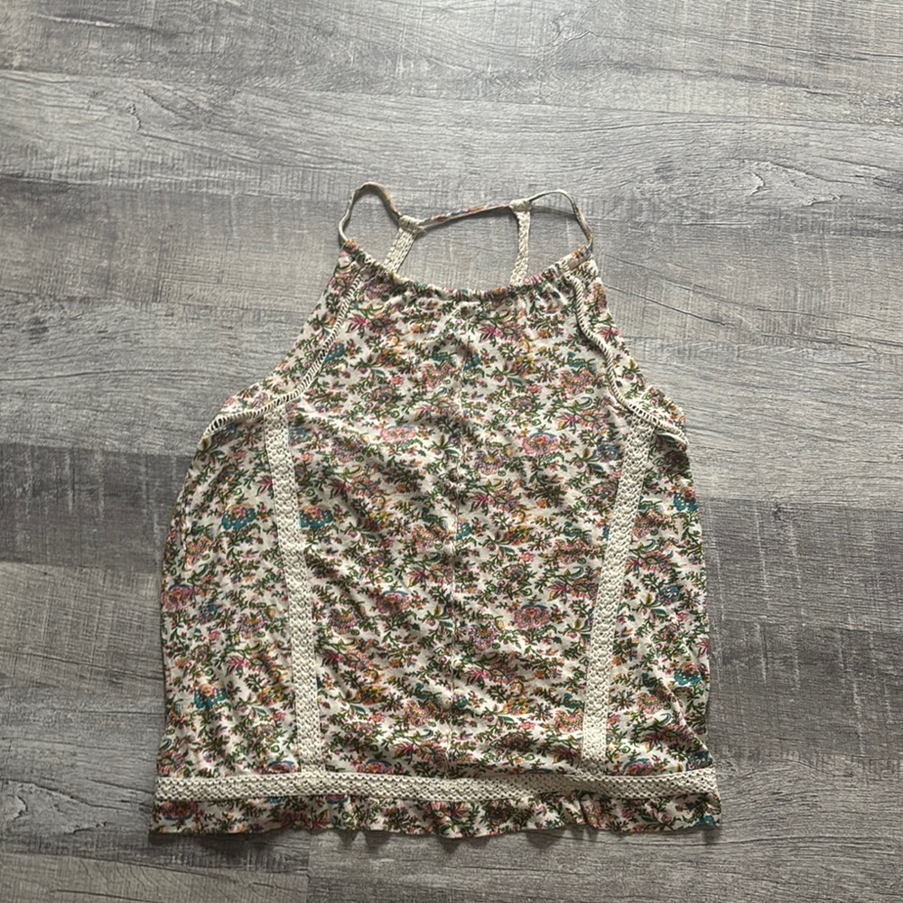 Lucky Brand‎ flowy floral tank top